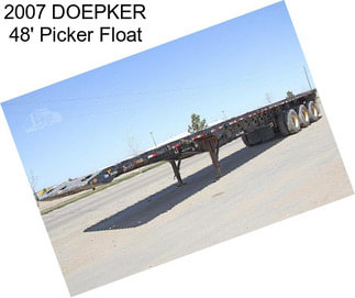 2007 DOEPKER 48\' Picker Float
