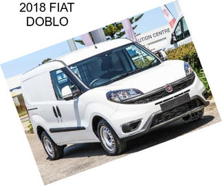 2018 FIAT DOBLO