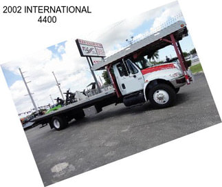 2002 INTERNATIONAL 4400