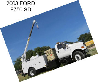 2003 FORD F750 SD