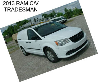 2013 RAM C/V TRADESMAN