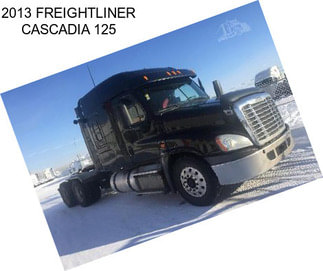 2013 FREIGHTLINER CASCADIA 125