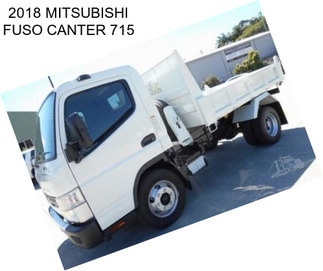 2018 MITSUBISHI FUSO CANTER 715