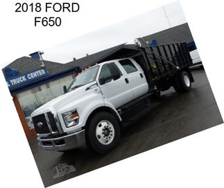 2018 FORD F650