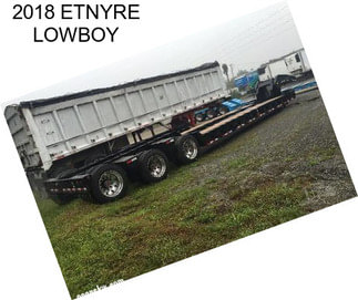 2018 ETNYRE LOWBOY