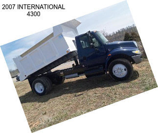 2007 INTERNATIONAL 4300