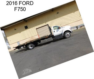 2016 FORD F750