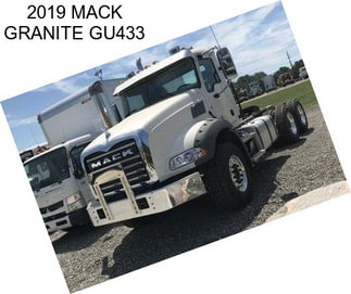 2019 MACK GRANITE GU433