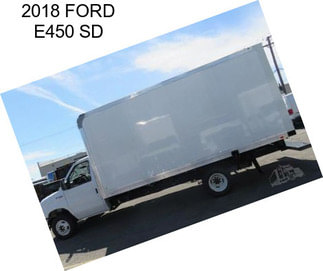 2018 FORD E450 SD