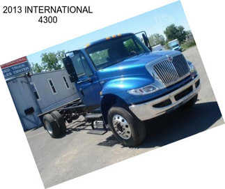 2013 INTERNATIONAL 4300