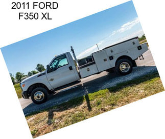 2011 FORD F350 XL