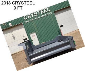 2018 CRYSTEEL 9 FT