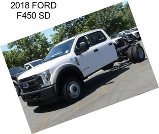2018 FORD F450 SD