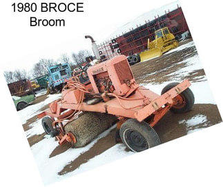 1980 BROCE Broom