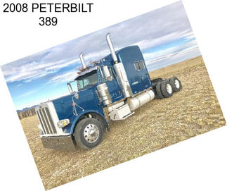 2008 PETERBILT 389