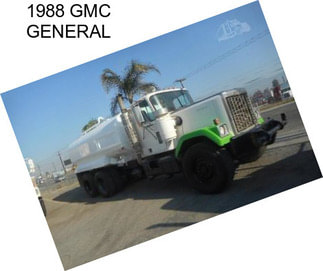 1988 GMC GENERAL