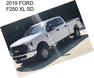 2019 FORD F250 XL SD