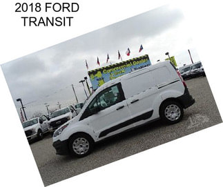 2018 FORD TRANSIT