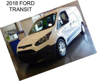 2018 FORD TRANSIT