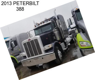 2013 PETERBILT 388