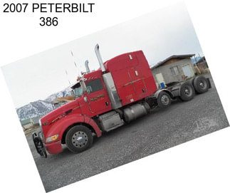 2007 PETERBILT 386