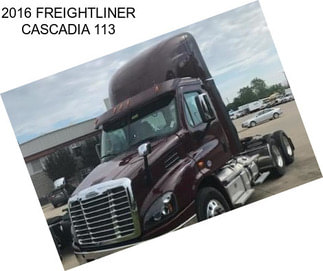 2016 FREIGHTLINER CASCADIA 113