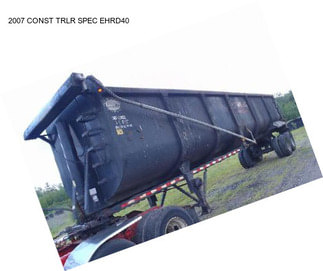 2007 CONST TRLR SPEC EHRD40