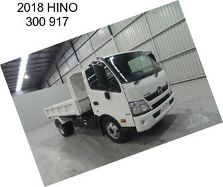 2018 HINO 300 917