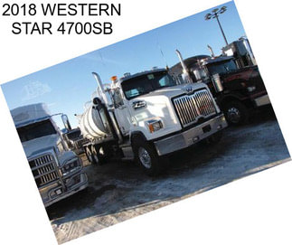 2018 WESTERN STAR 4700SB