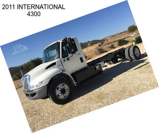 2011 INTERNATIONAL 4300