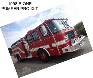 1998 E-ONE PUMPER PRO XLT