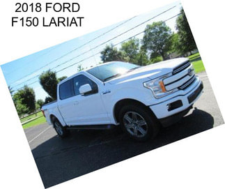 2018 FORD F150 LARIAT