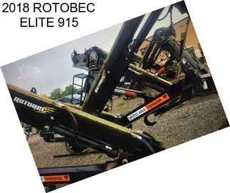 2018 ROTOBEC ELITE 915