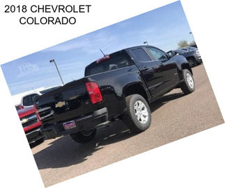 2018 CHEVROLET COLORADO