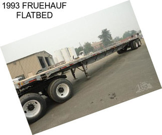 1993 FRUEHAUF FLATBED