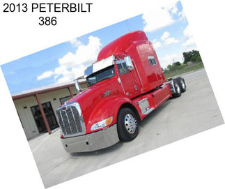 2013 PETERBILT 386