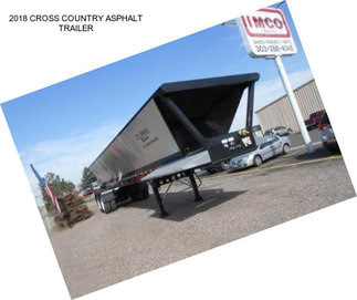 2018 CROSS COUNTRY ASPHALT TRAILER