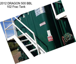 2012 DRAGON 500 BBL 102\