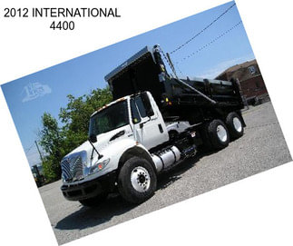 2012 INTERNATIONAL 4400