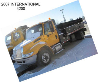 2007 INTERNATIONAL 4200