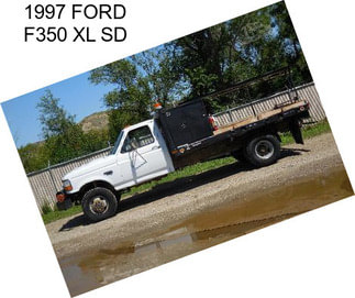 1997 FORD F350 XL SD