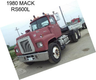 1980 MACK RS600L