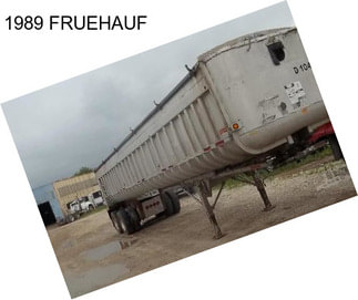 1989 FRUEHAUF