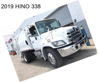 2019 HINO 338