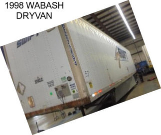 1998 WABASH DRYVAN