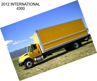 2012 INTERNATIONAL 4300