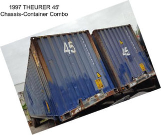 1997 THEURER 45\' Chassis-Container Combo