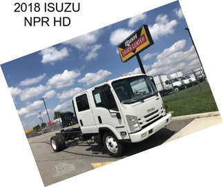 2018 ISUZU NPR HD