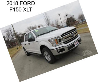 2018 FORD F150 XLT