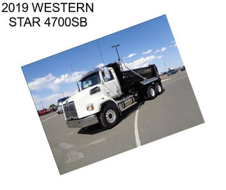 2019 WESTERN STAR 4700SB